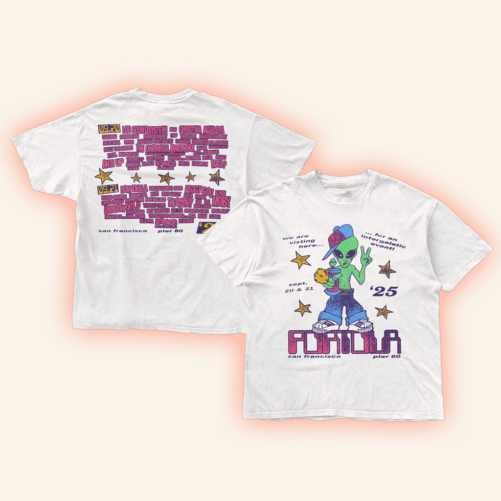 Portola Merch Intergalactic Visitor Shirt Gifts For Wife