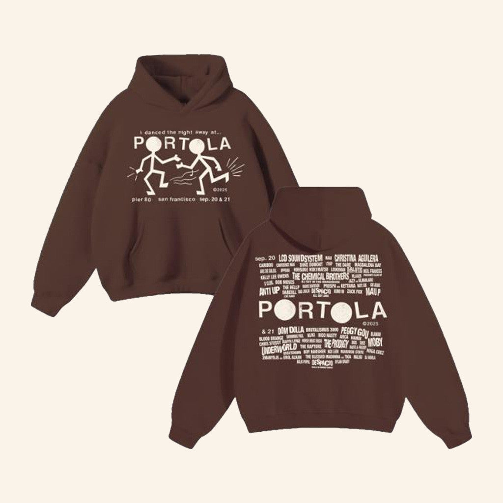 Portola Merch Party People Hoodie Gifts For Father