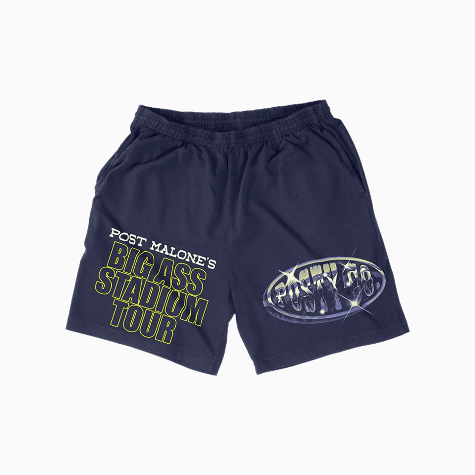 Post Malone Big Ass Stadium Tour Merch Shorts Post Malone Tour Merch 2025 Fathers Day Presents
