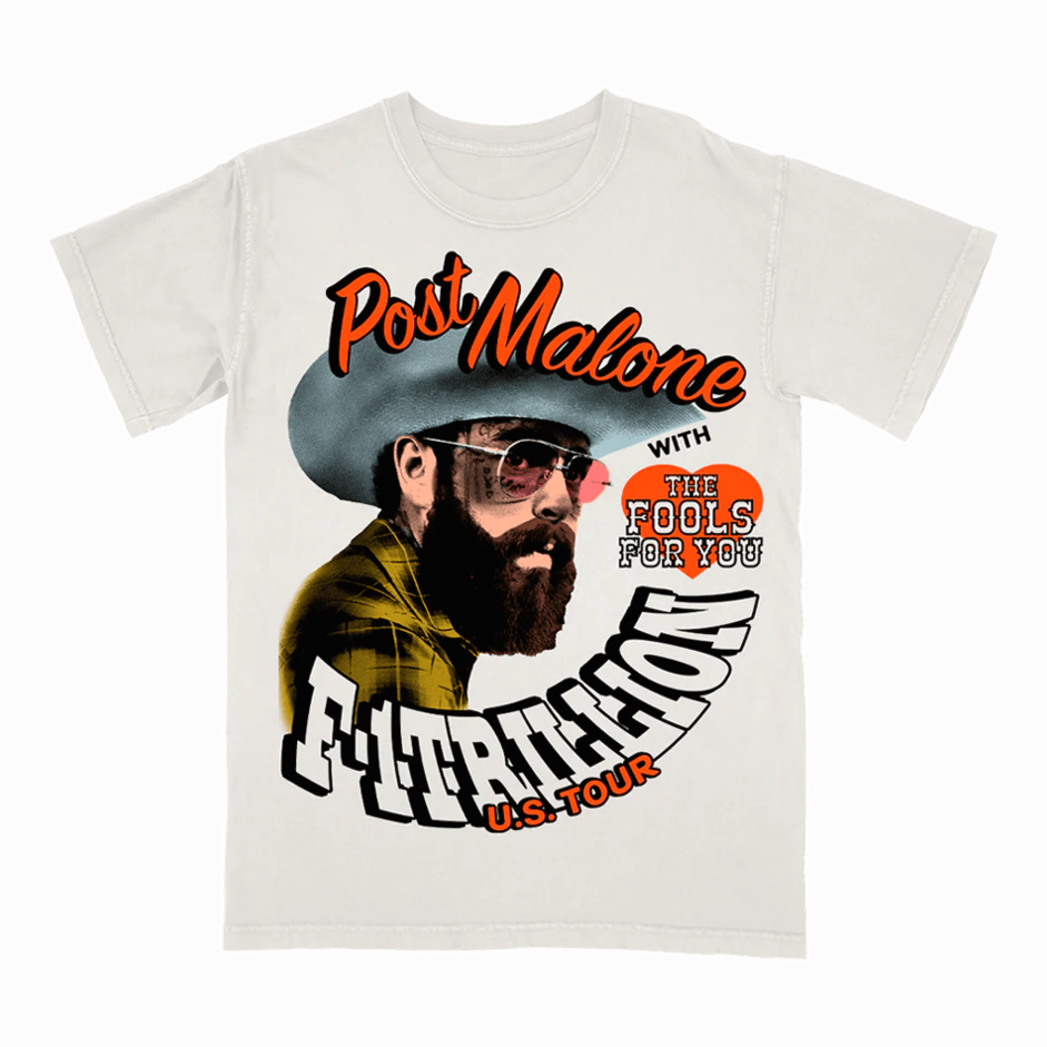 Post Malone Merch F1 Trillion With Fools Shirt Dad Gifts For Father's Day 2025 Gifts For Fans