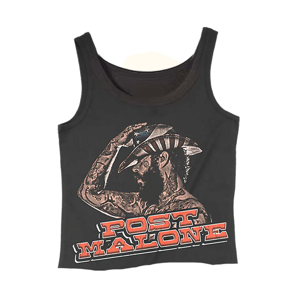 Post Malone Tour Merch 2025 F1 Trillion Tank Top Gift Ideas For Wife Birthday Gifts For Friends