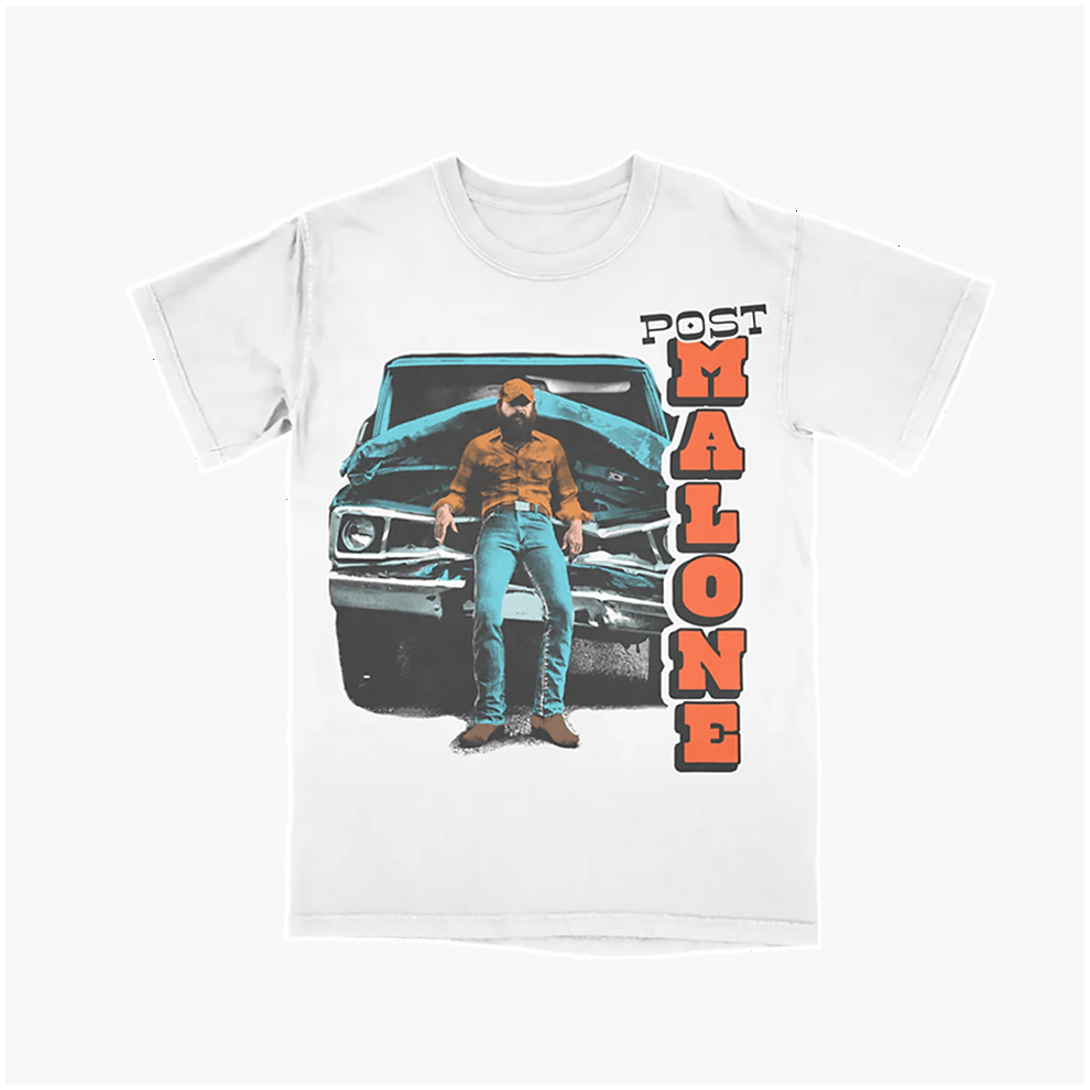 Post Malone Tour Merch 2025 F1 Trillion Truck T-Shirt Best Father's Day Gifts Gifts For Besties