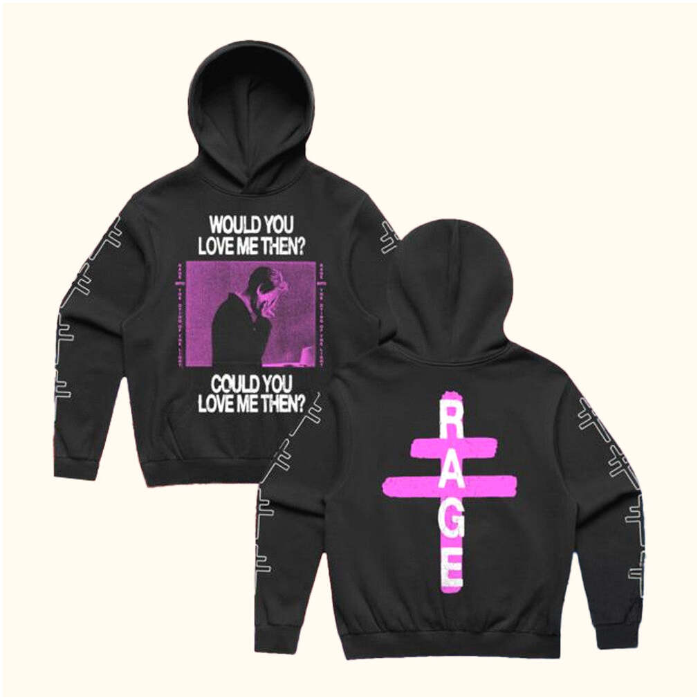 President Band Merch Would You Love Me Then Hoodie Black Fans Gift Ideas Gifts For Friends