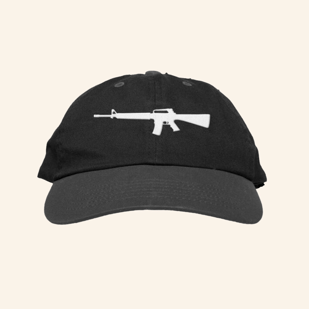 Prestige Merch Supply Weapons M16 2-17 Embroidered Hat Gifts For Dad