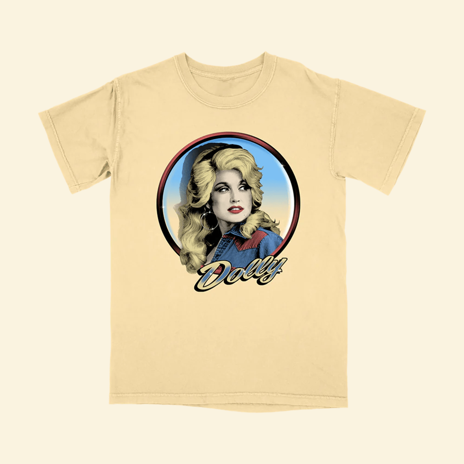 Primary Color Photo T-Shirt Dolly Parton Merch Dolly Parton Shirt Awesome Father's Day Gifts