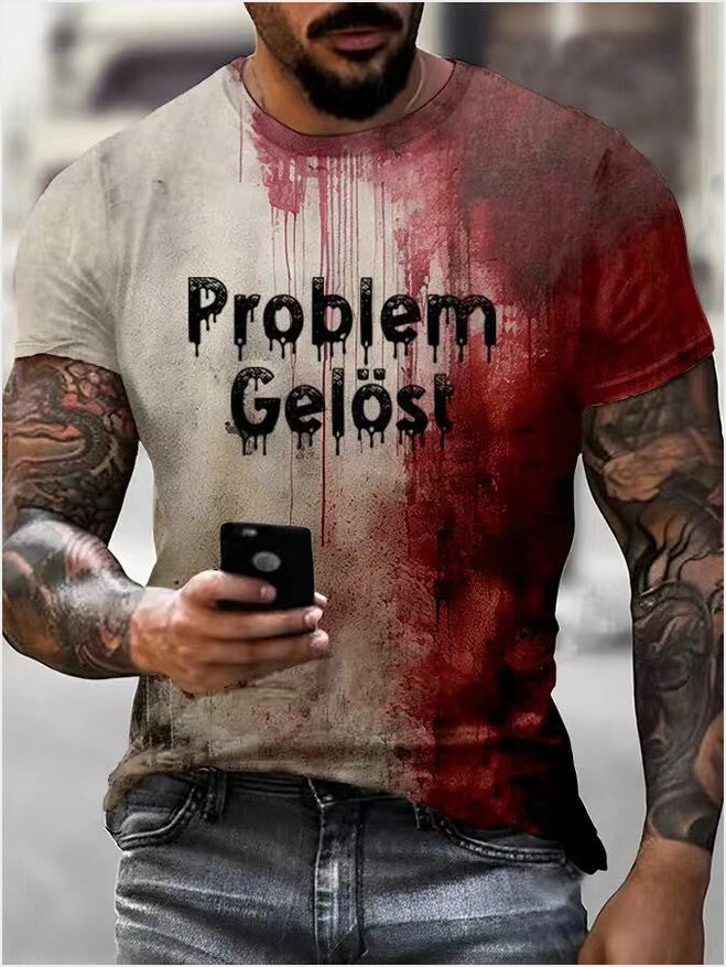 Problem Solved Shirt Horror Scary Bloody T-Shirt Birthday Gifts For Halloween Best Friend Gifts