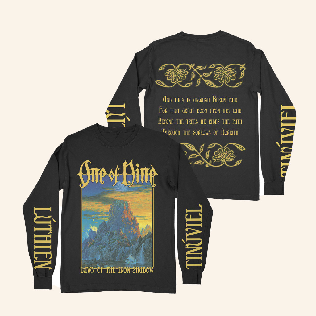 Profound Lore Records Merch One Of Nine Dawn Of The Iron Shadow Long Sleeve Shirt