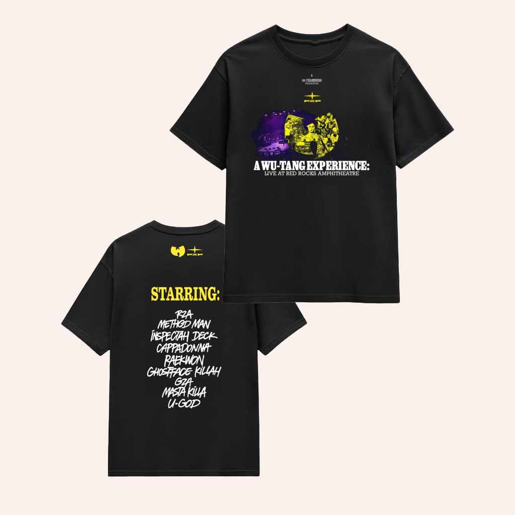 Project X Paris Merch Wu-Tang Clan T-Shirt Gift Ideas For Rock Music Fans