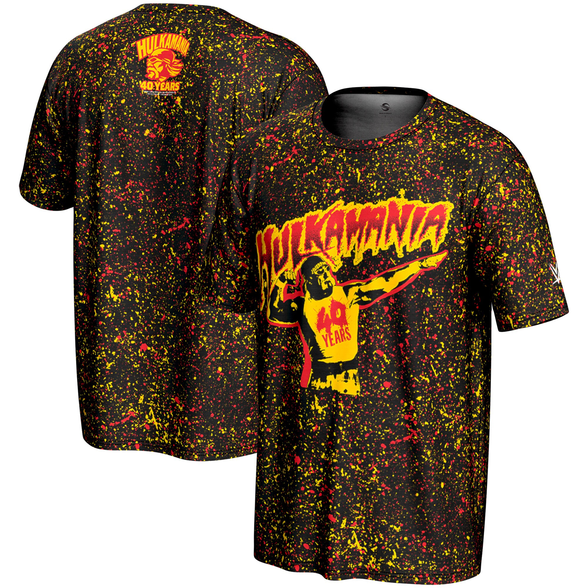 Prosphere Black Hulk Hogan 40 Years Hulkamania Tshirt Hulk Hogan Merch