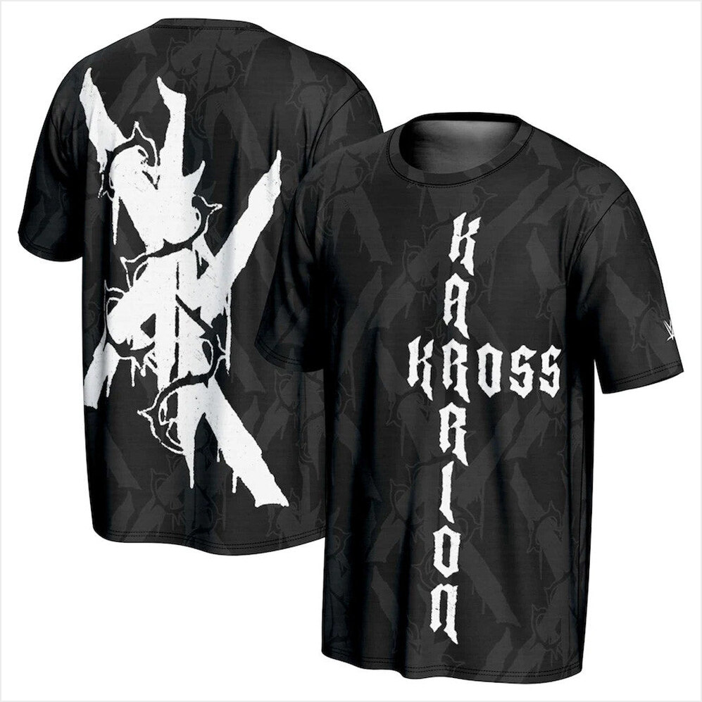 ProSphere Black Karrion Kross Superstar T-Shirt Karrion Kross Merch Best Friend Birthday Gifts