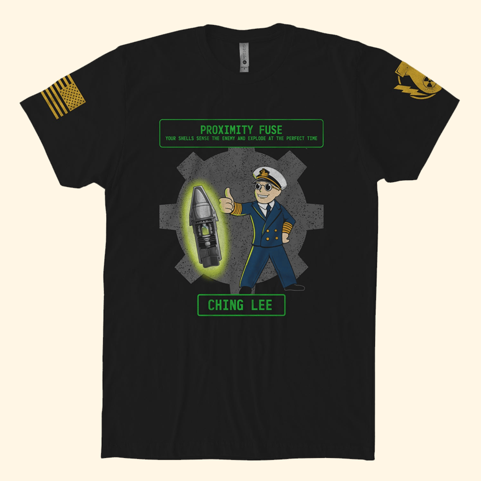 Proximity Fuse T-Shirt Fat Electrician Merch Dad Father's Day Gifts Birthday Best Friend Gifts