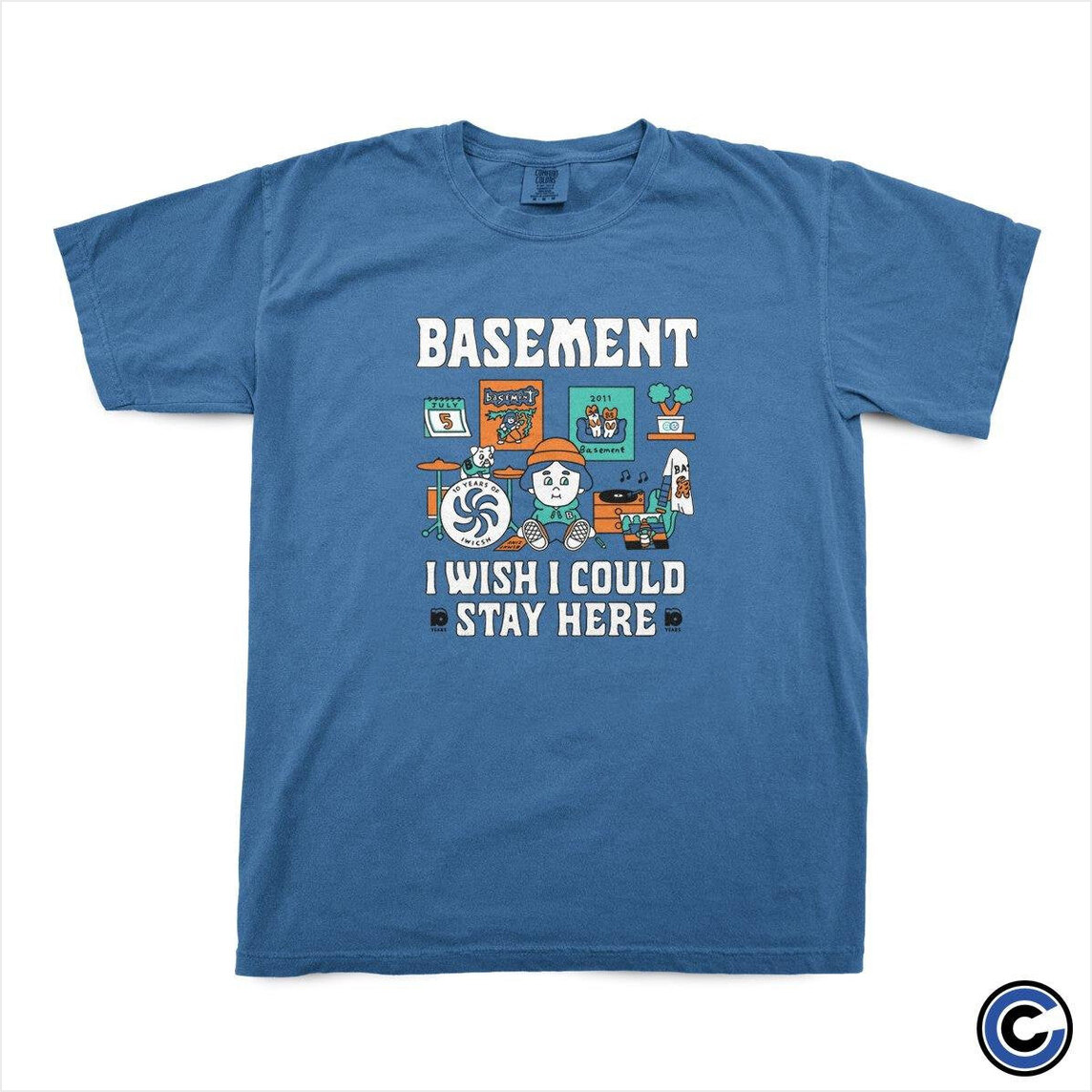Pug Shirt Basement Merch Basement Shirt Best Friend Birthday Gifts Christmas Presents