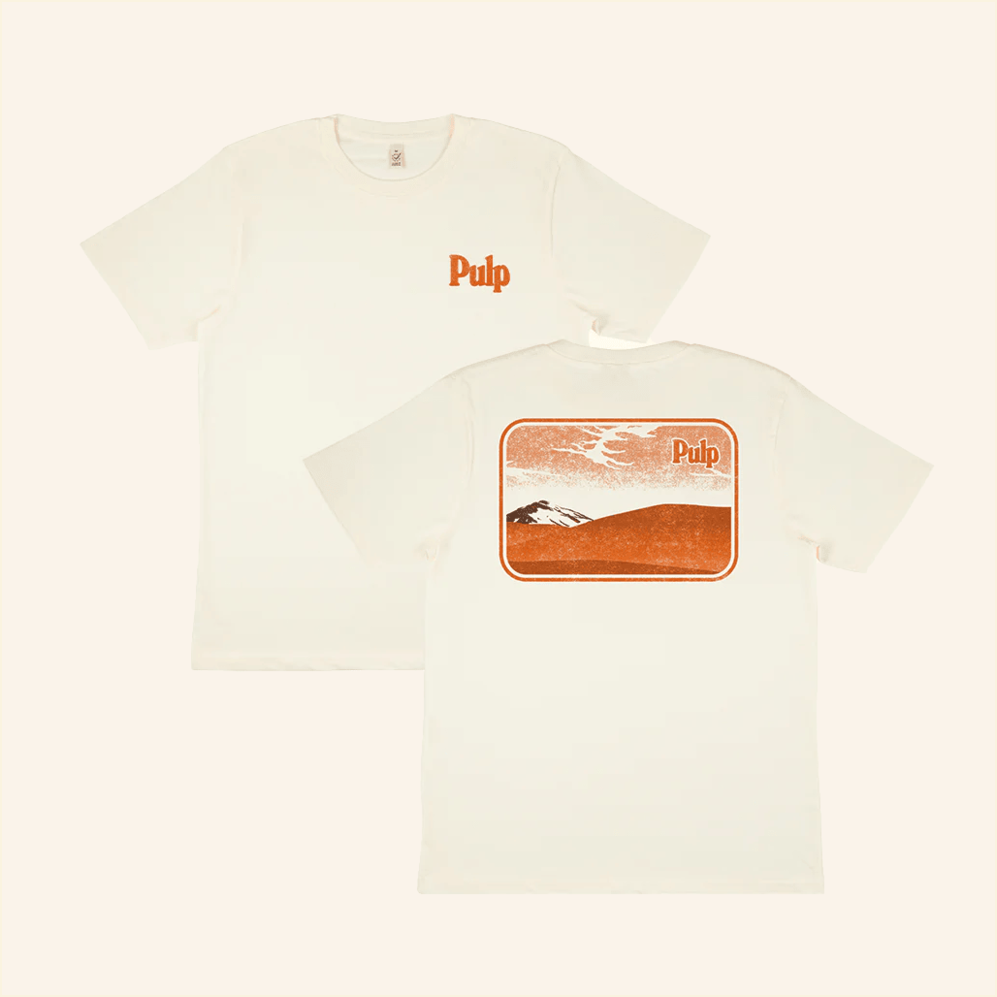 Pulp Postcard Ecru T-Shirt Pulp Official Merch Birthday Gift Ideas Christmas Presents