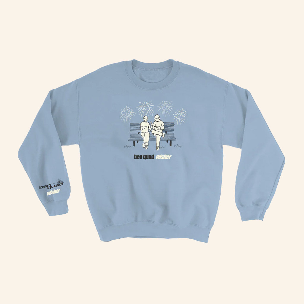 Pure Noise Merch Ben Quad Wisher Sweatshirt Unique Gift For Boyfriend Birthday