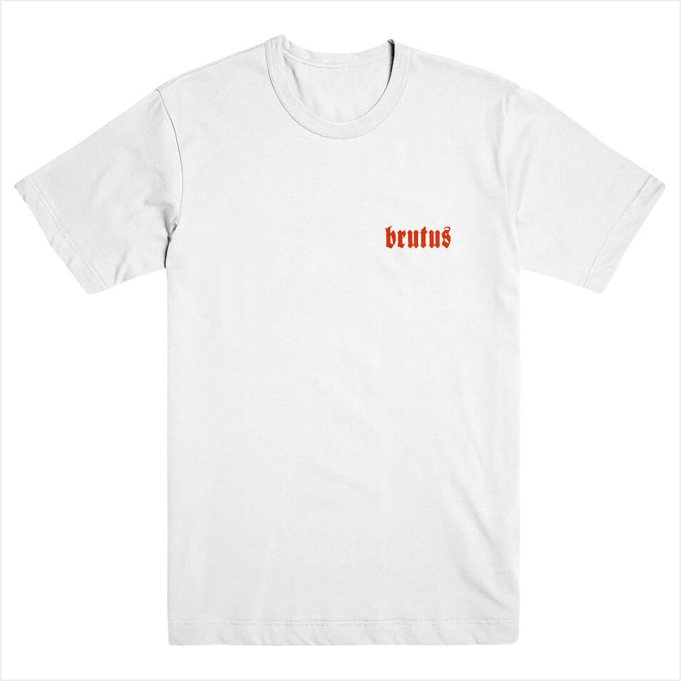 Push White Shirt Brutus Merch Brutus Shirt Father'S Day Birthday Gifts For Metal Music Lovers
