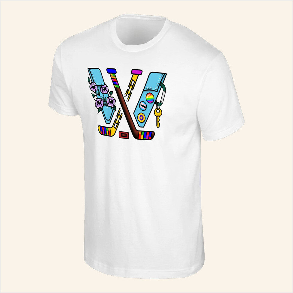 PWHL X Eli Adult Pride Shirt PWHL Merch Gift Ideas For Friends Birthday Gifts For Friends