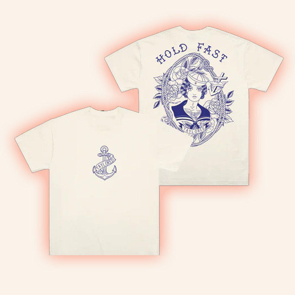 Queen Merch Hold Fast Nautical T-Shirt Best Birthday Gift For Wife