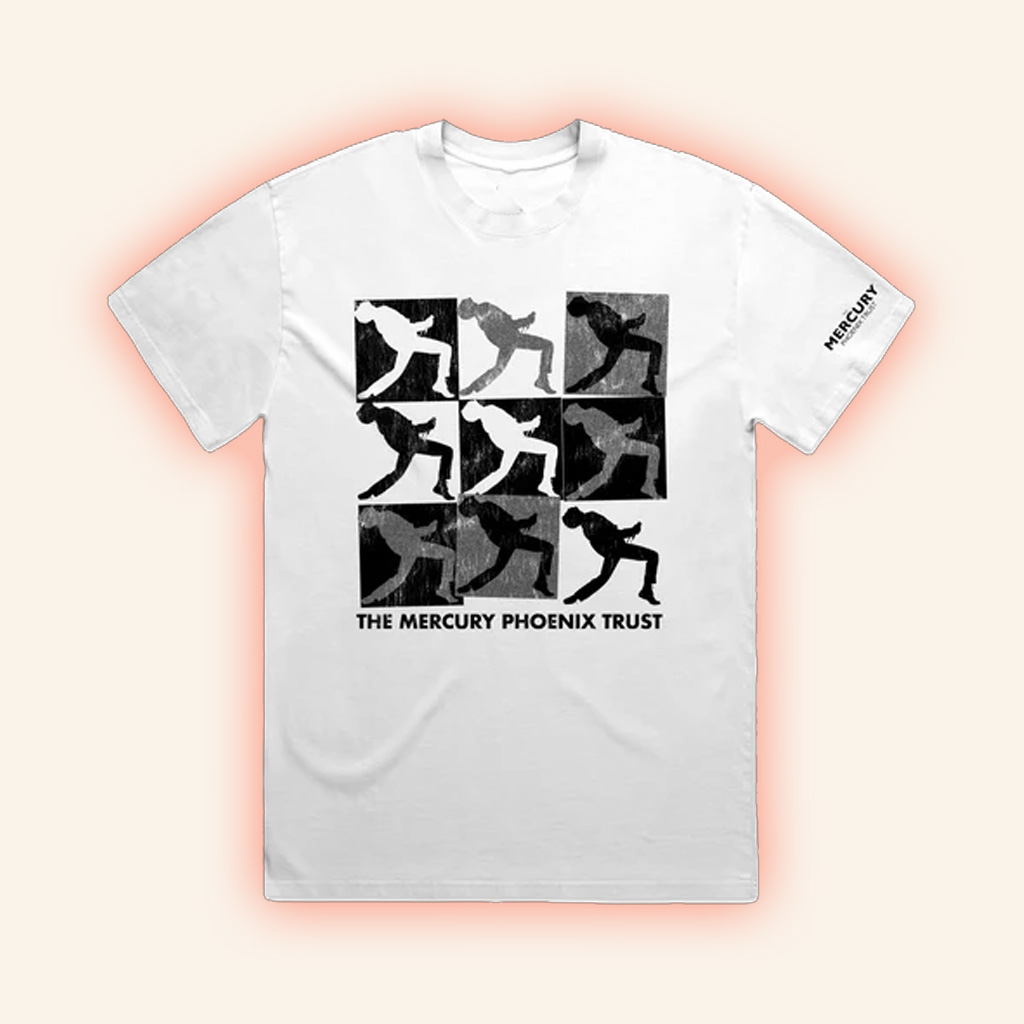 Queen Online Merch Mercury Phoenix Trust White T-Shirt Good Gifts For Boyfriend