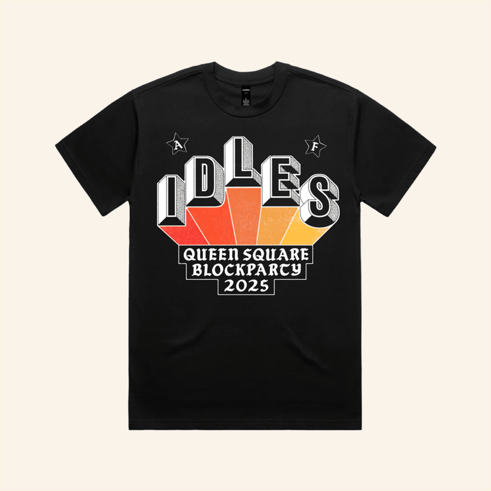 Queen Square Block Party T-Shirt Idles Band Merch Birthday Gift Ideas Christmas Presents