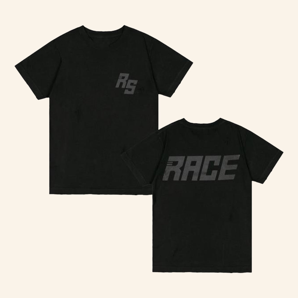 Race Service Merch Distressed Race T-Shirt Gifts For Dudes