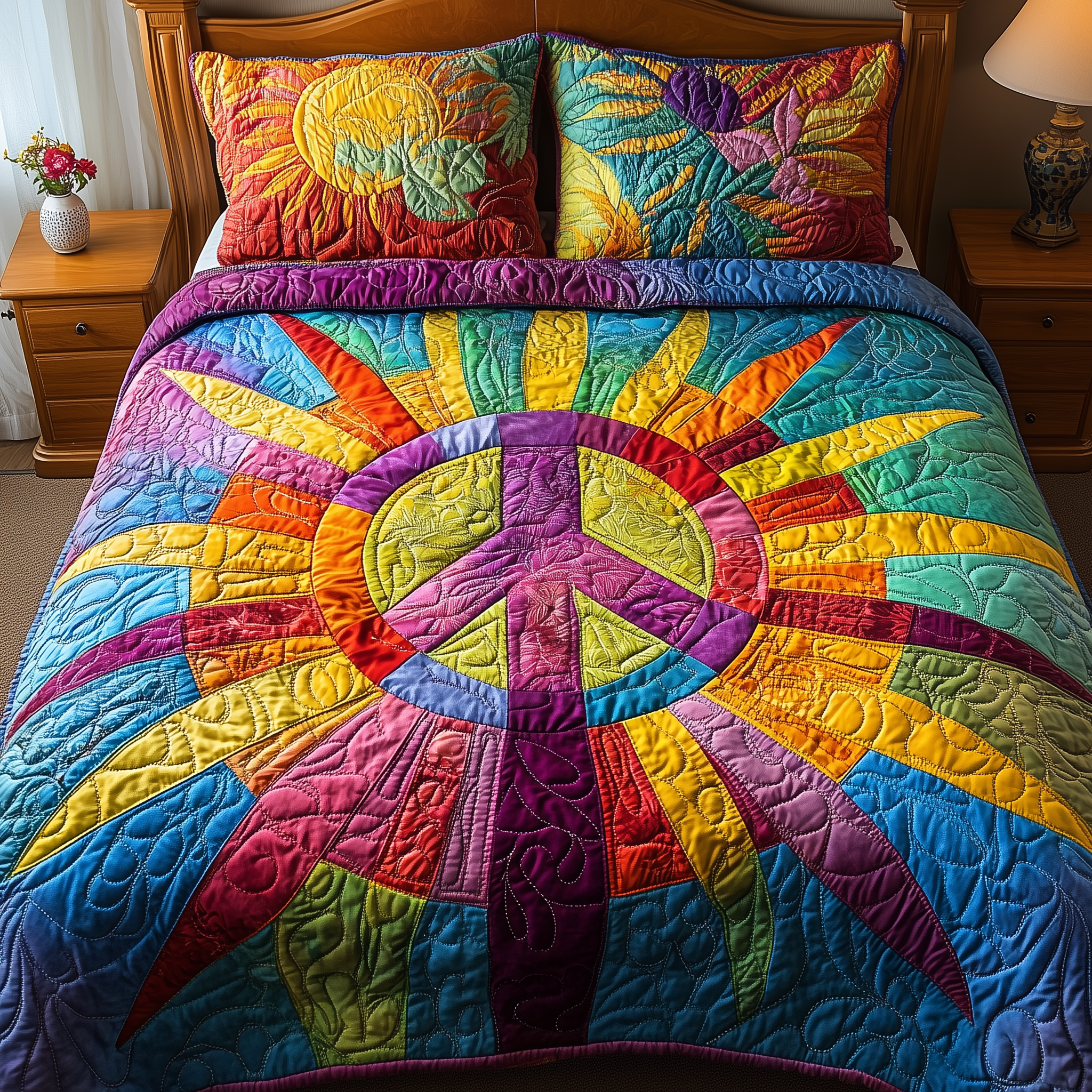 Radiant Harmony Quilted Bedding Set Duvet Cover Bedspread Set Item Top 10 Mother's Day Gift Ideas