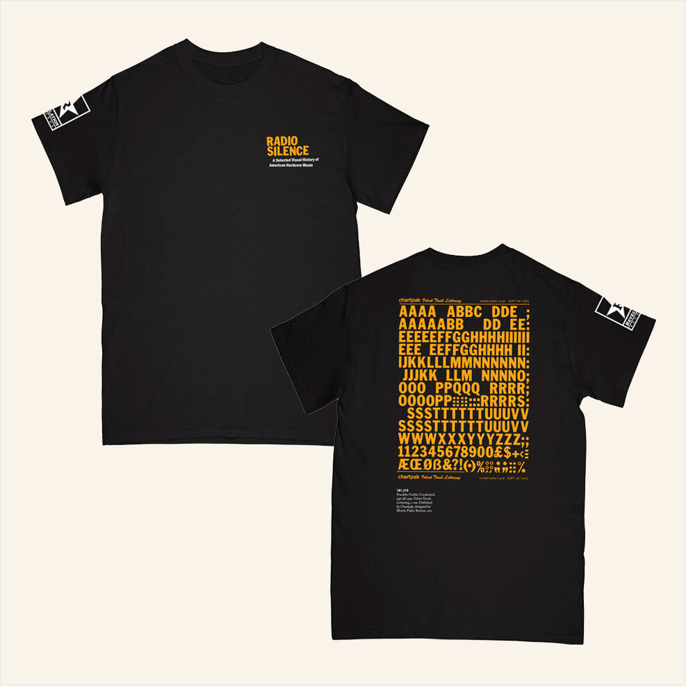 Radio Silence X Revelation Records Chartpak T-Shirt Revhq Merch Birthday Gift Ideas