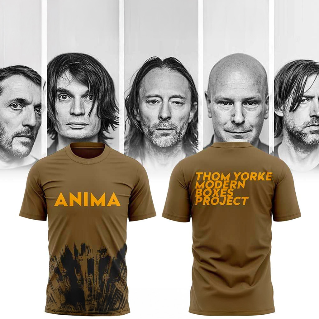 Radiohead Anima Thom Yorke Modern Boxes Project Shirt Radiohead Merch Gifts For Him