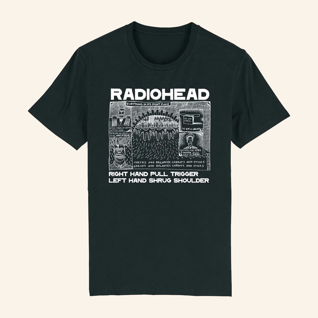 Radiohead Merch Evrything T-Shirt Good Gifts For Boyfriend