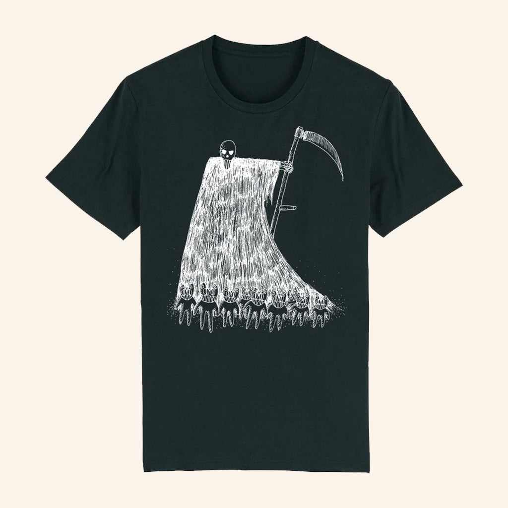 Radiohead Merch Grim Reaper T-Shirt Gifts For Father