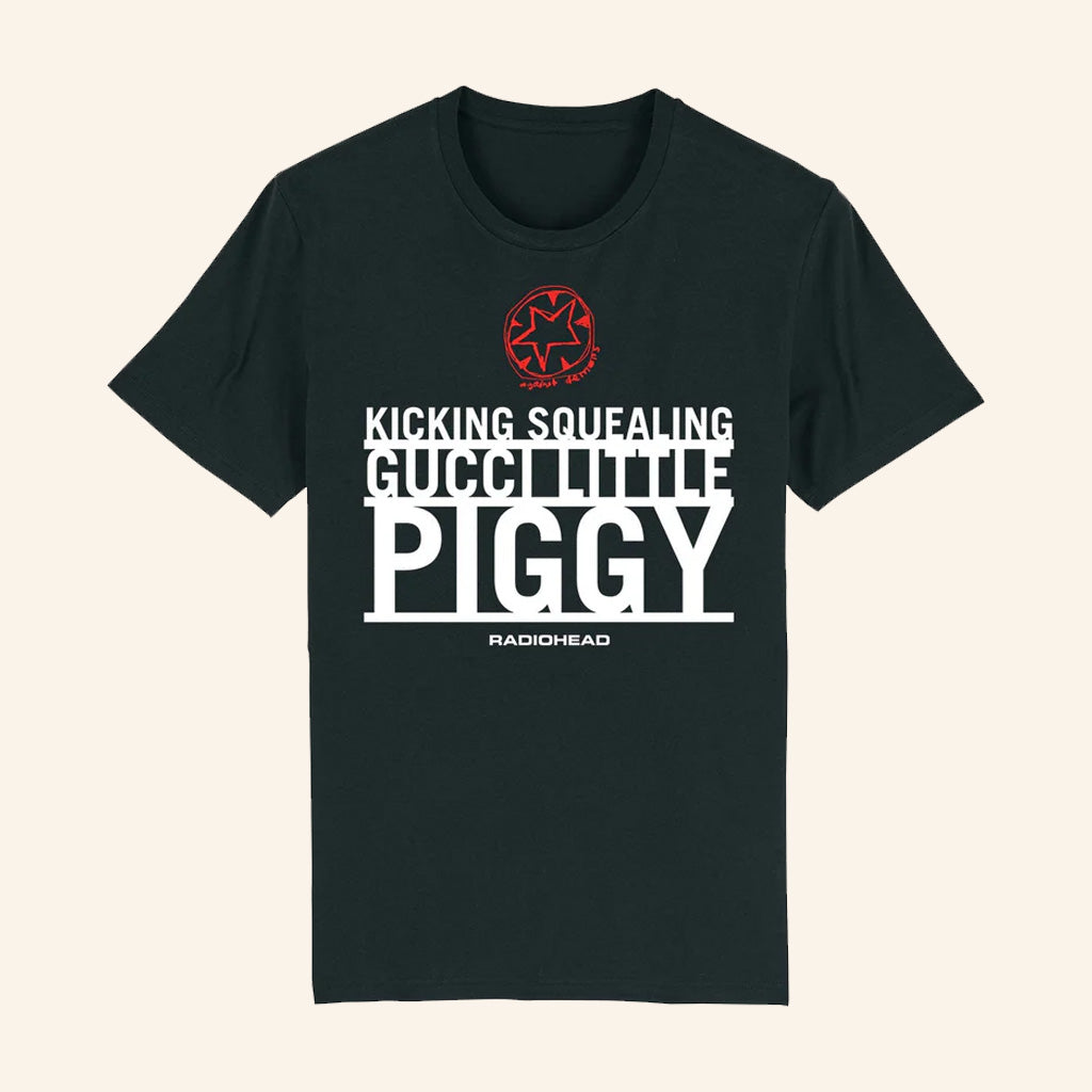 Radiohead Merch Piggy T-Shirt Gift Ideas For Husband
