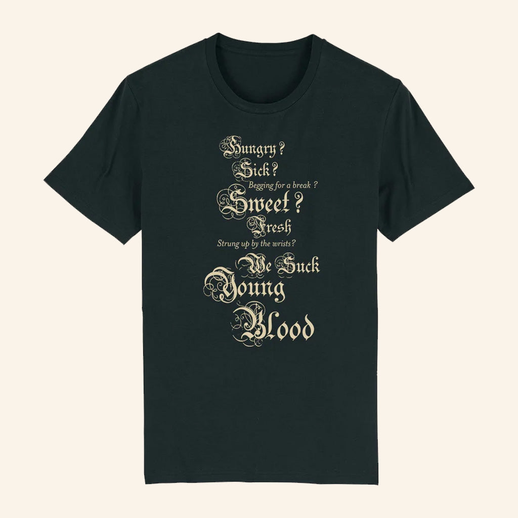 Radiohead Merch We Suck Young Blood T-Shirt Gifts For Dad