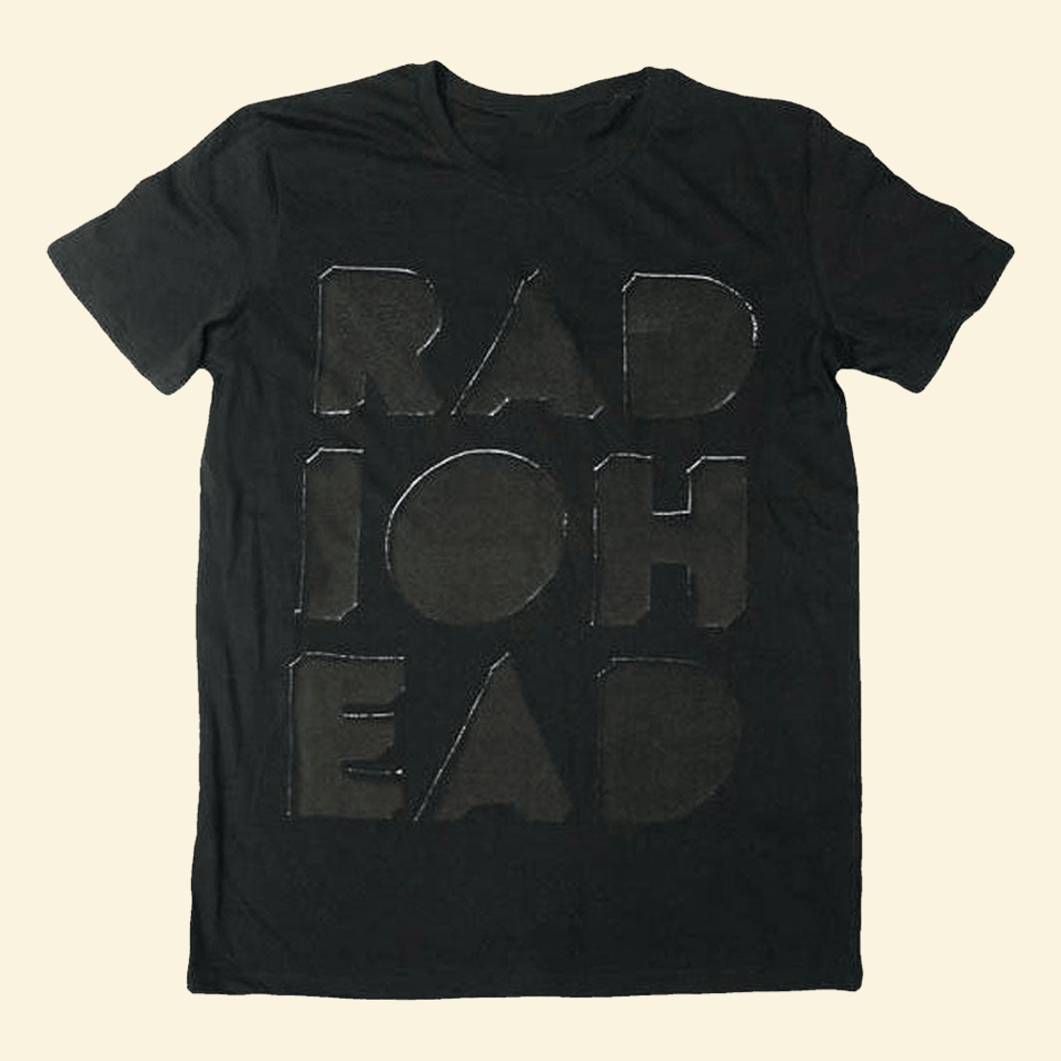 Radiohead Note Pad T-Shirt Radiohead Merch Father's Day Gifts For Rock Band Fans Gifts For Dad
