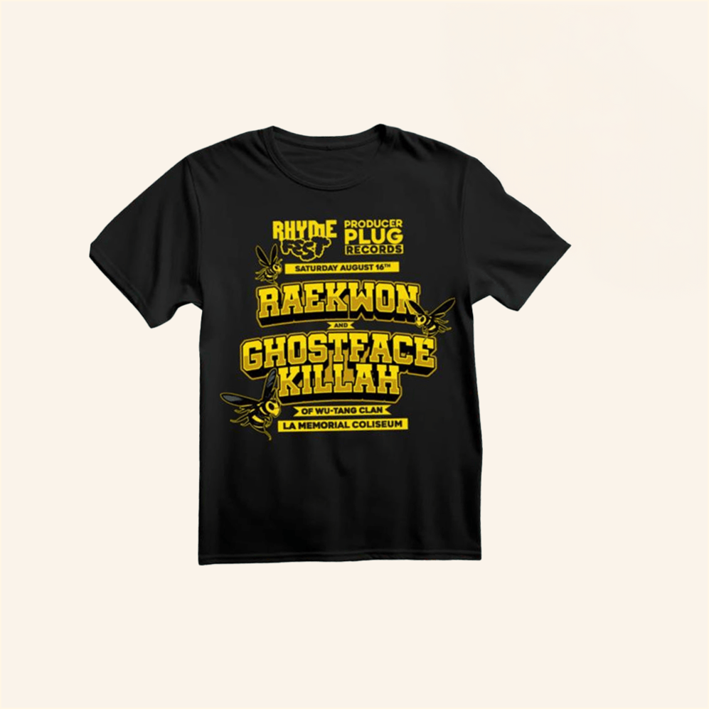 Raekwon X Ghostface Killah Rhyme Fest 2025 T-Shirt Producerpluguni Merch BFF Gifts Ideas