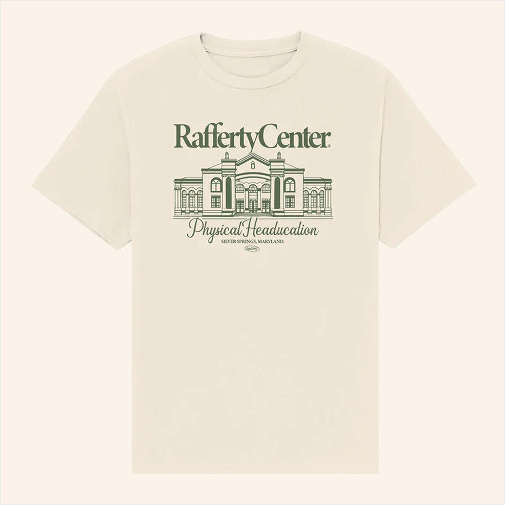 Rafferty Center Natural T-Shirt Stiff Socks Merch Good Gifts For Dudes Gifts For Besties