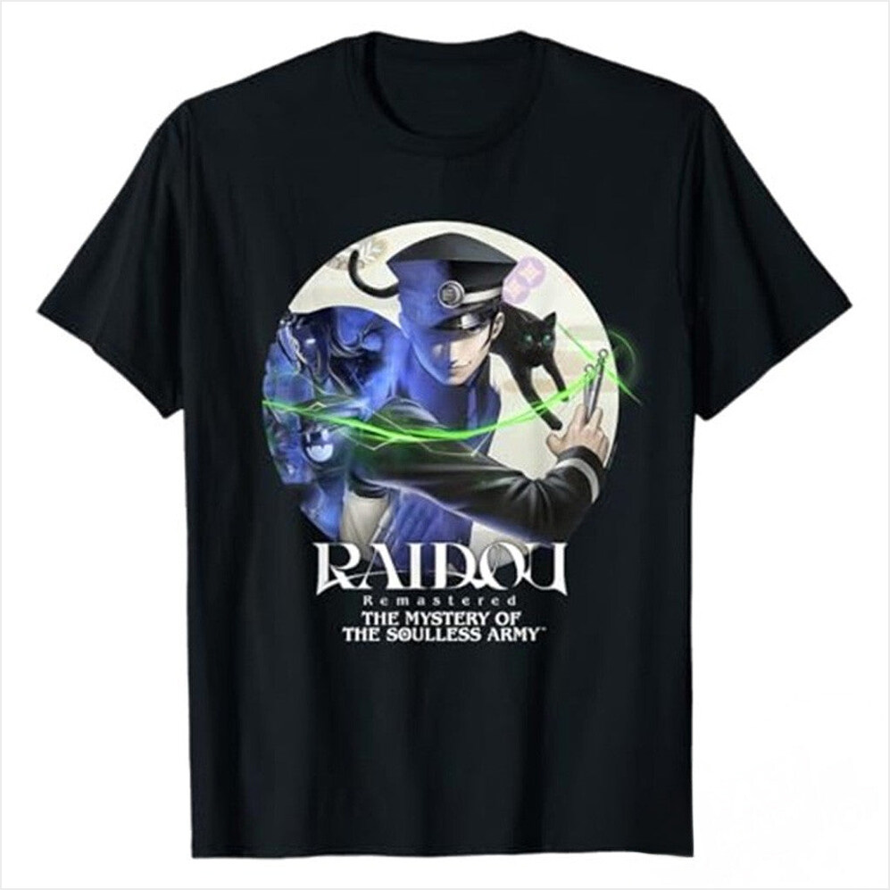 Raidou The Mystery Of The Soulless Army Key Visual Art Shirt Atlus Merch Gifts For Brother