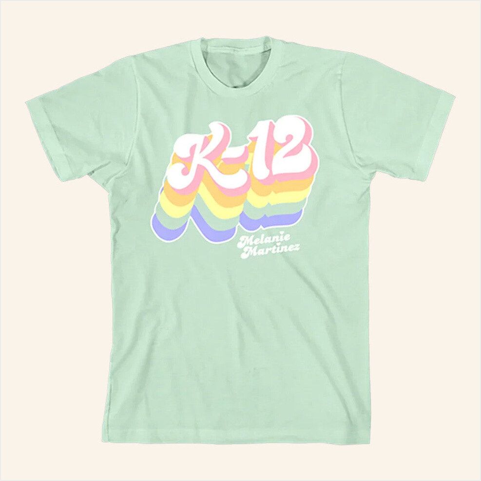 Rainbow K-12 T-Shirt Melanie Martinez Merch Good Gifts For Brother Gifts For Best Friend