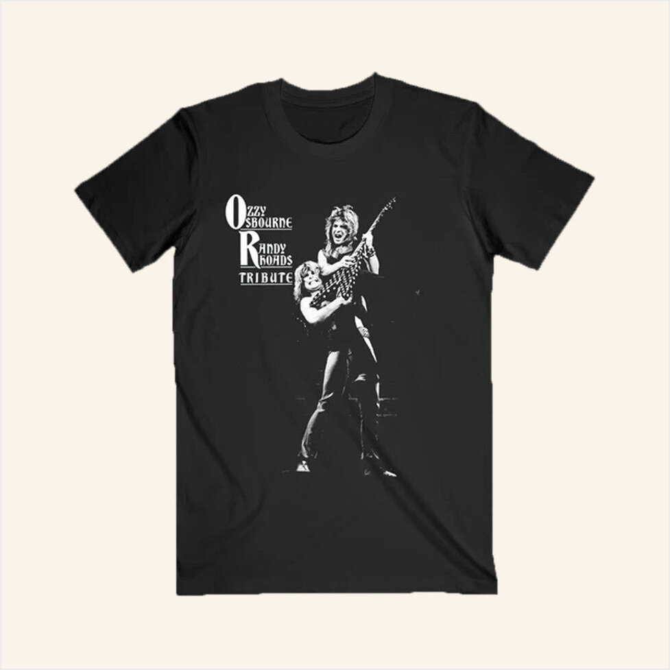 Randy Rhoads Tribute T-Shirt Ozzy Osbourne Official Merch Fan Merch Best Friend Birthday Gifts