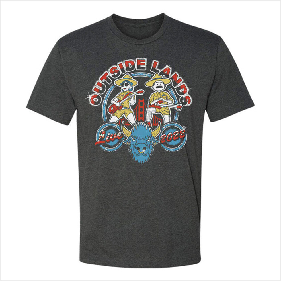 Rangers Event T-Shirt Outside Lands Merch Birthday Gifts For Father Gifts For Best Friend