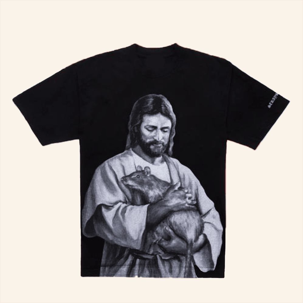 Rat Of God T-Shirt Stray Rats Merch Birthday Gifts For Christian Gifts For Best Friend