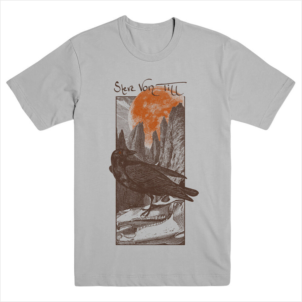 Raven Shirt Steve Von Till Merch Steve Von Till Shirt Dad Birthday Gifts For Father'S Day 2025