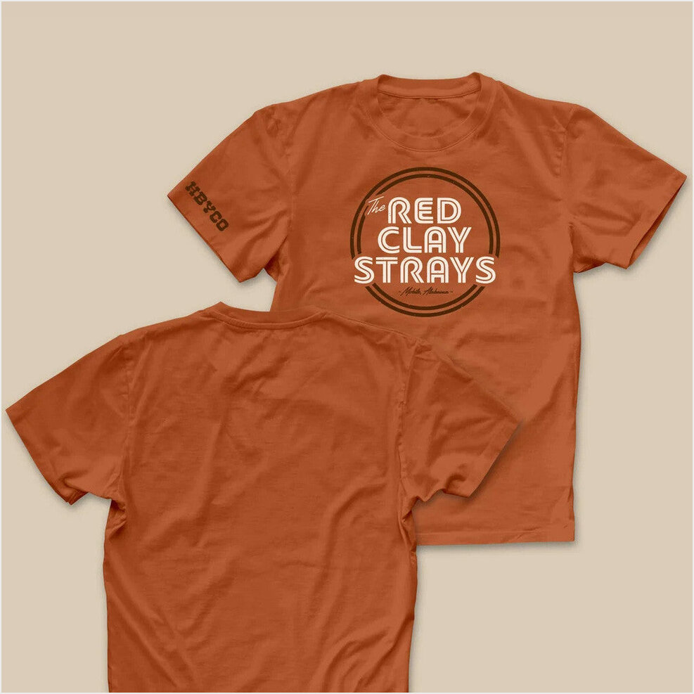 RCS T-Shirt Red Clay Strays Merch Gift Ideas For Music Lovers Birthday Gift Ideas