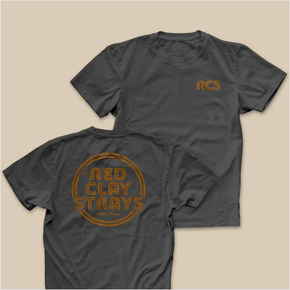 RCS T-Shirt Red Clay Strays Merch Unique Birthday Gifts For Music Lovers BFF Gifts