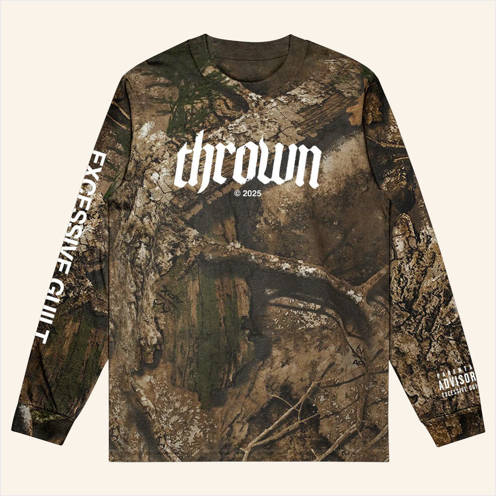 Realtree Long Sleeve T-Shirt Thrown Merch Presents For Dad Best Friend Birthday Gifts