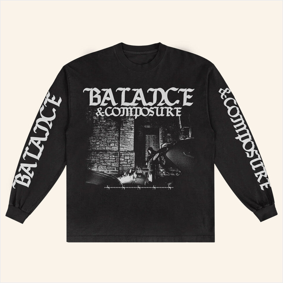 Reaper Black Long Sleeve T-Shirt Balanced Comp Merch Birthday Gifts For Him Gifts For BFF