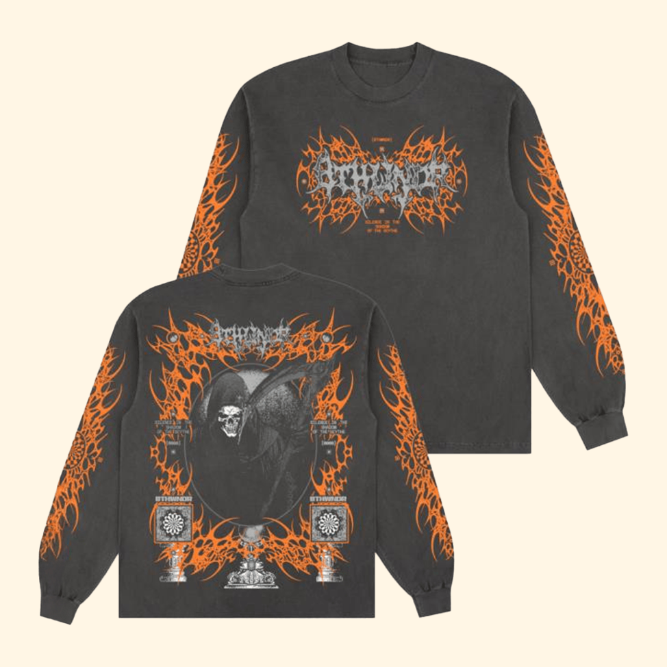 Reaper Long Sleeve T-Shirt 8thwndr Merch Birthday Gifts For Father's Day Ideas Gifts For Friends
