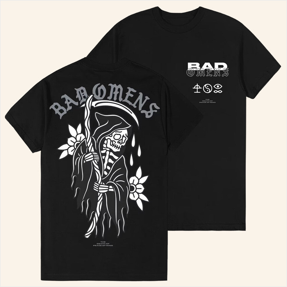 Reaper T-Shirt Bad Omens Merch Best Birthday Gifts For Him Best Friend Gifts Christmas Presents