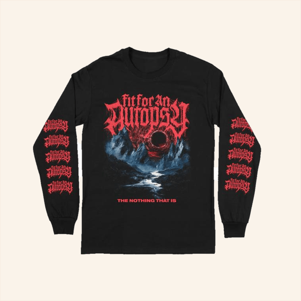 Red Black Hole Long Sleeve T-Shirt Fit For An Autopsy Merch Him Birthday Gifts For Besties