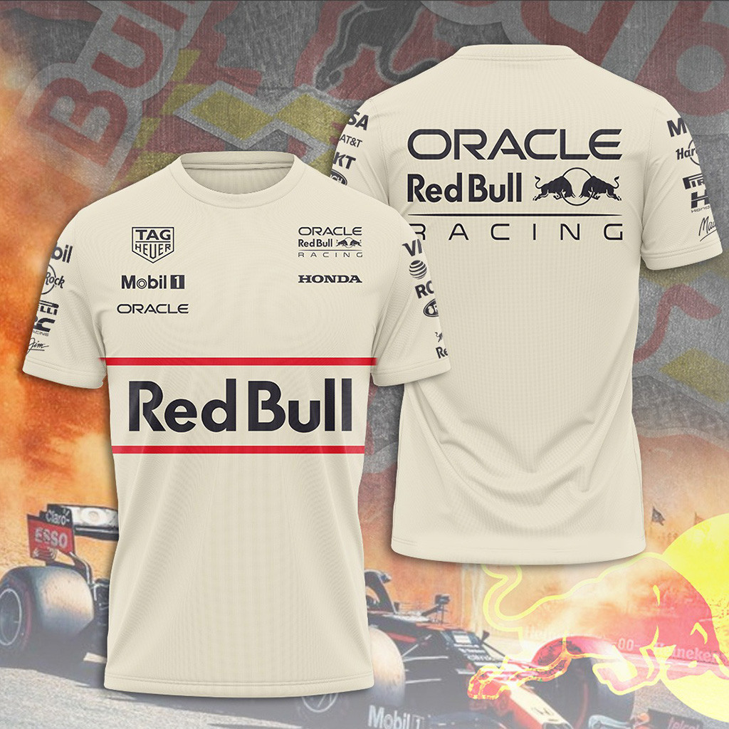 Red Bull Racing F1 T-Shirt Red Bull Merch Gifts For Racing Fans