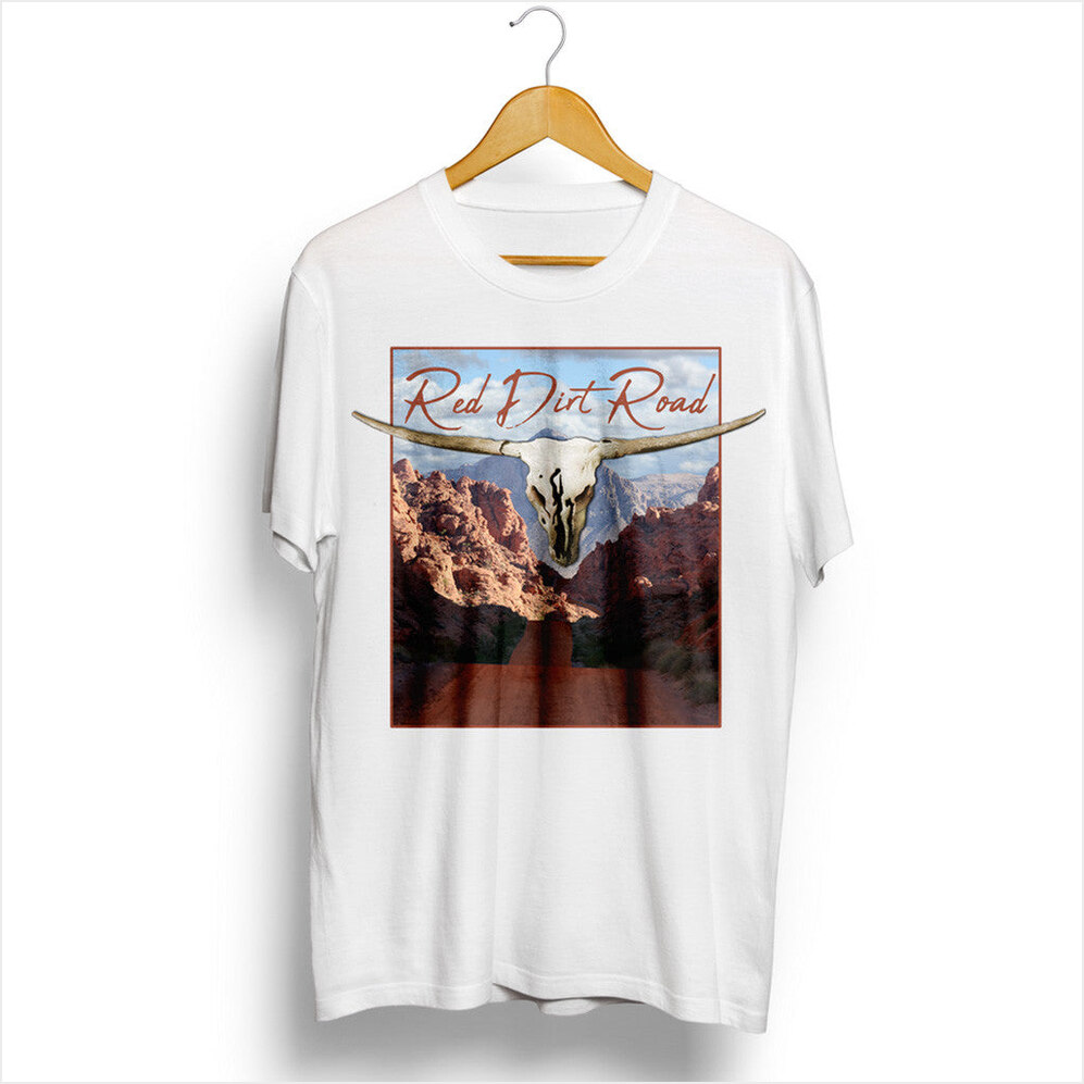 Red Dirt Road T-Shirt Brooks And Dunn Merch Presents For Boyfriend Birthday Gift Ideas