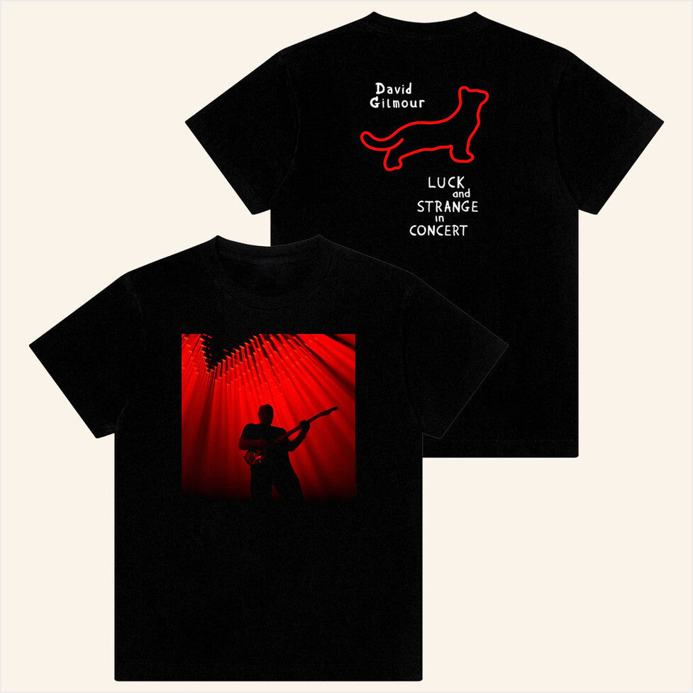 Red Lights Black Cat T-Shirt David Gilmour Merch Birthday Gifts For Fans Gifts For Besties